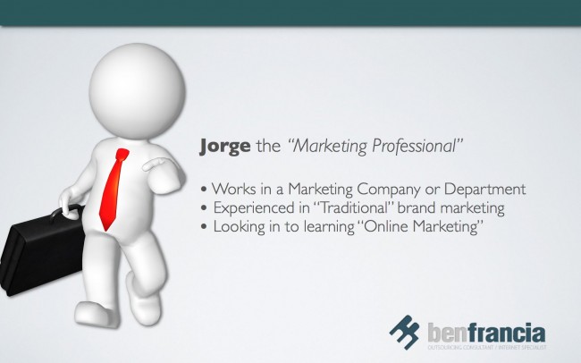 Jorge the Marketing Professional