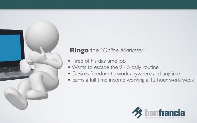 Ringo the Online Marketer