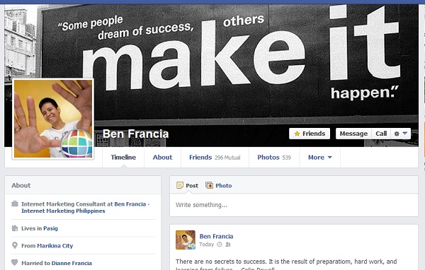 BEN_FRANCIA_Profile